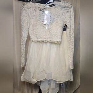 sequins hearts size 5 dress